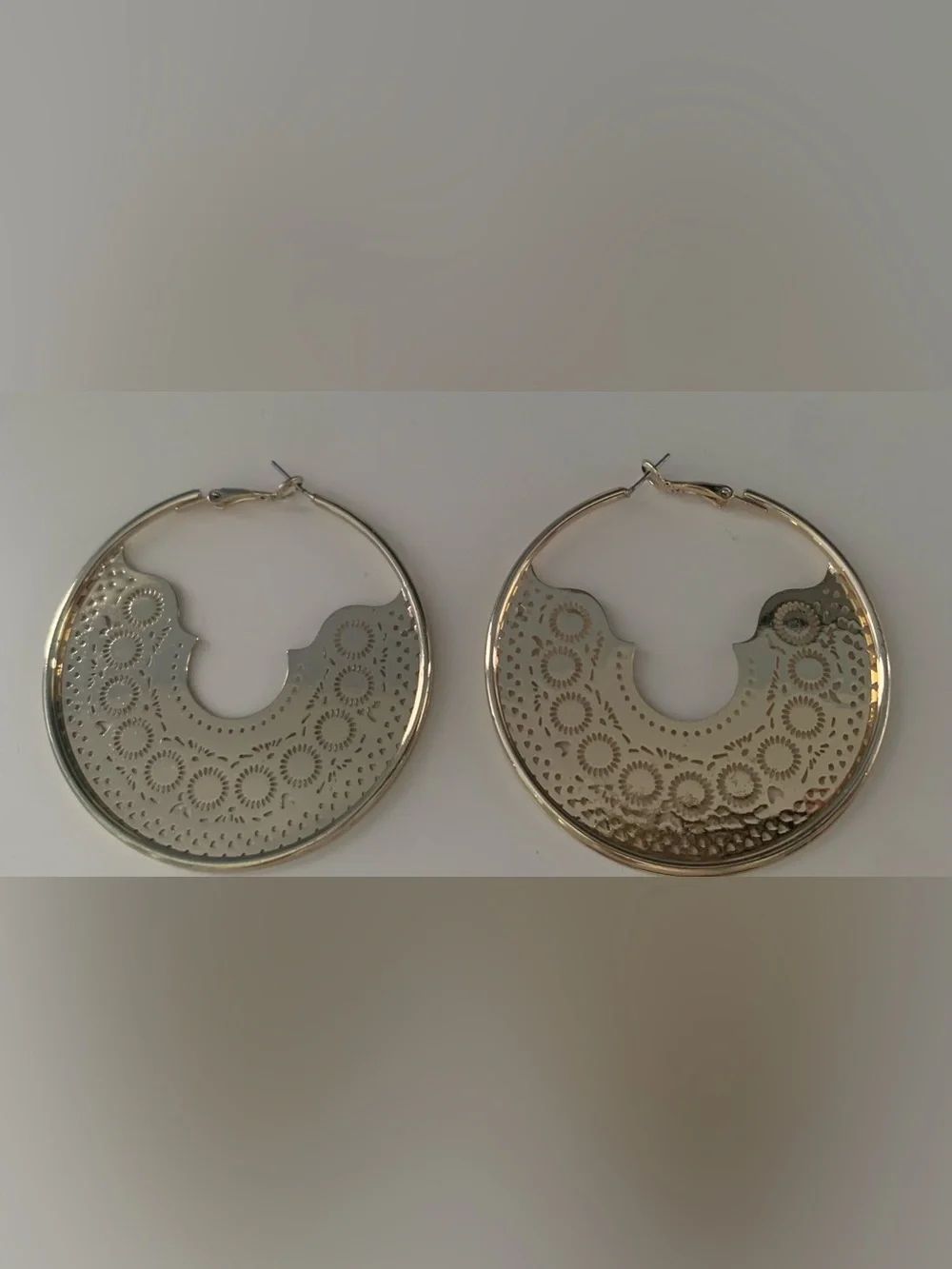 Gold Hoop Earrings
